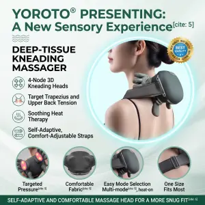 Neck & Back Massager Machine | Electric Neck, Shoulder & Back Massager