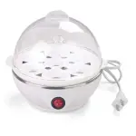 Electric 7 Egg Boiler Egg Cooker Steamer, Poacher Pan Kitchen Cooking Tools Utensil