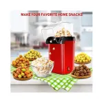 Mini Pop Corn Maker Machine-Red/Black