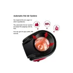 Mini Pop Corn Maker Machine-Red/Black