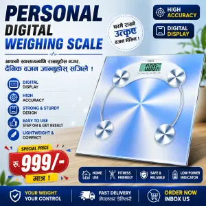 Personal Digital Weighing Scale Daily Weight Monitoring
