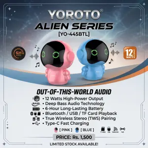 YOROTO YO-445BTL Alien Series Wireless Speaker